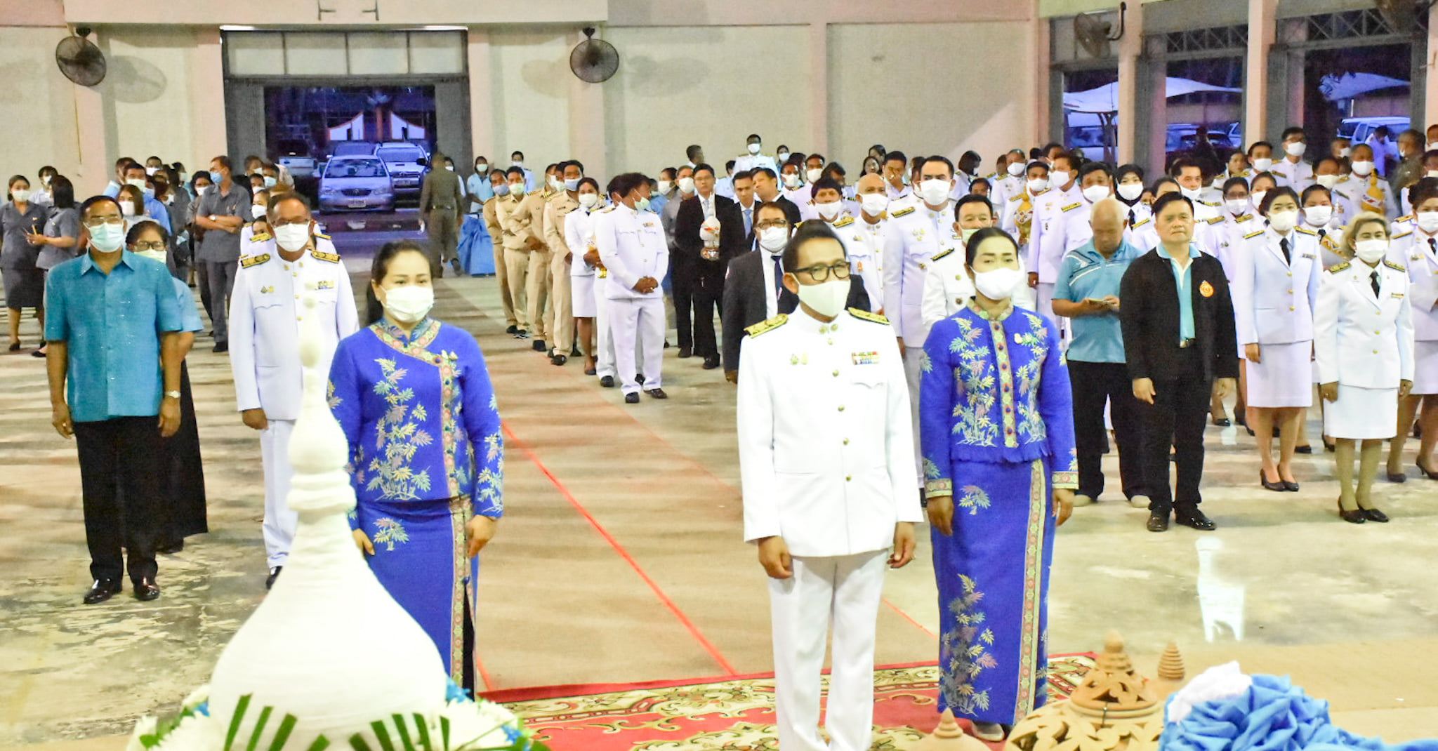 พิธีลงนามถวายพระพรชัยมงคลและถวายพานพุ่ม เนื่องในวันเเม่แห่งชาติ 12 สิงหาคม 2563