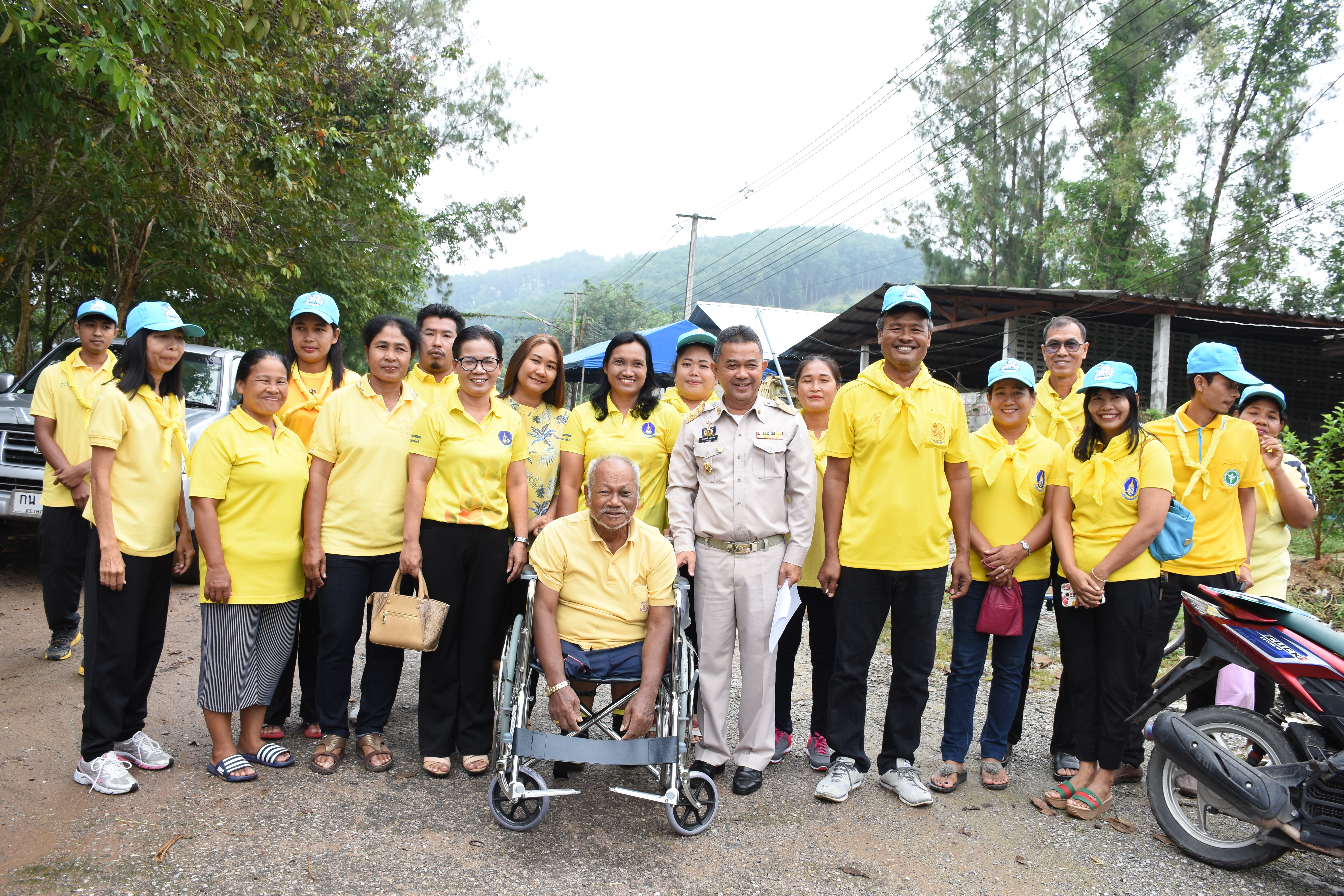 โครงการบริการดูแลระยะยาวด้านสาธารณสุขสำหรับผู้สูงอายุที่มีภาวะพึ่งพิง ของโรงพยาบาลส่งเสริมสุขภาพตำบลบ้านเหนือคลอง ร่วมกับกองทุนหลักประกันสุขภาพเทศบาลตำบลบ้านส้อง