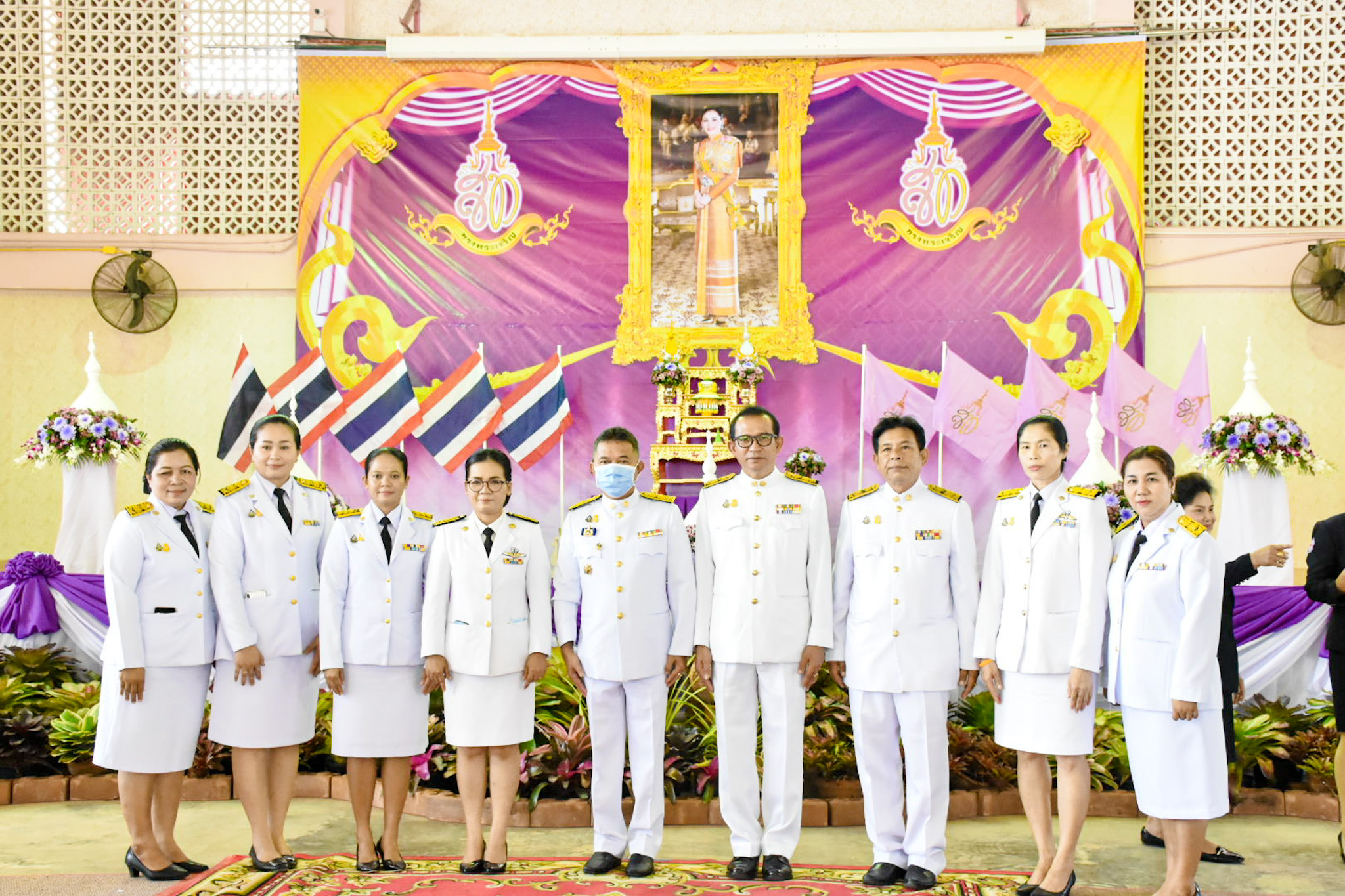 พิธีลงนามถวายพระพรชัยมงคลสมเด็จพระนางเจ้าสุทิดา พัชรพิมลลักษณ พระบรมราชินี เนื่องในโอกาสวันเฉลิมพระชนมพรรษา 3 มิถุนายน 2563