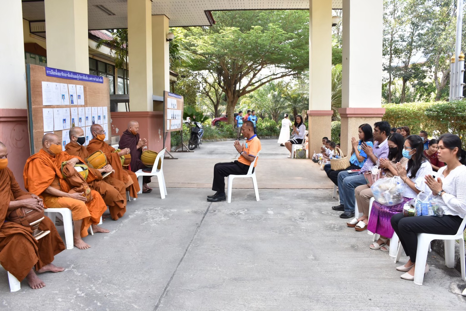 "โครงการคุณธรรม จริยธรรม เนื่องในวันมาฆบูชา ประจำปี 2563"